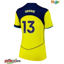 Camiseta Tottenham Hotspur Destiny Udogie #13 Tercera Equipación para mujer 2025-26 manga corta